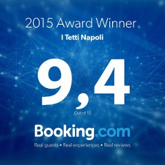 2015 Award Winner Booking.com BB I Tetti Napoli
